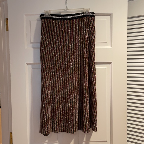 Design Lab Multicolored Metallic Sparkly Skirt - Picture 7 of 9